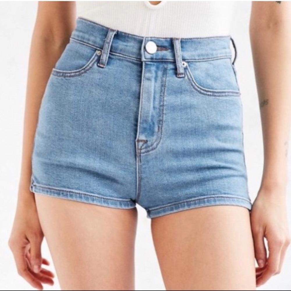 BDG Super High Rise Stretch Spade Pin Up Shorts